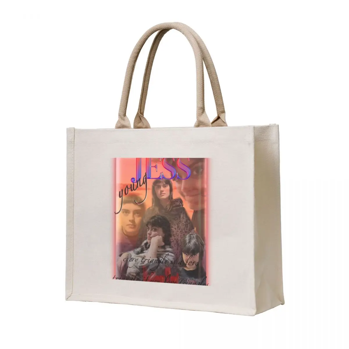

Triangle Jess Tote Bag custom canvas bag Large bags for women Women's beach bags