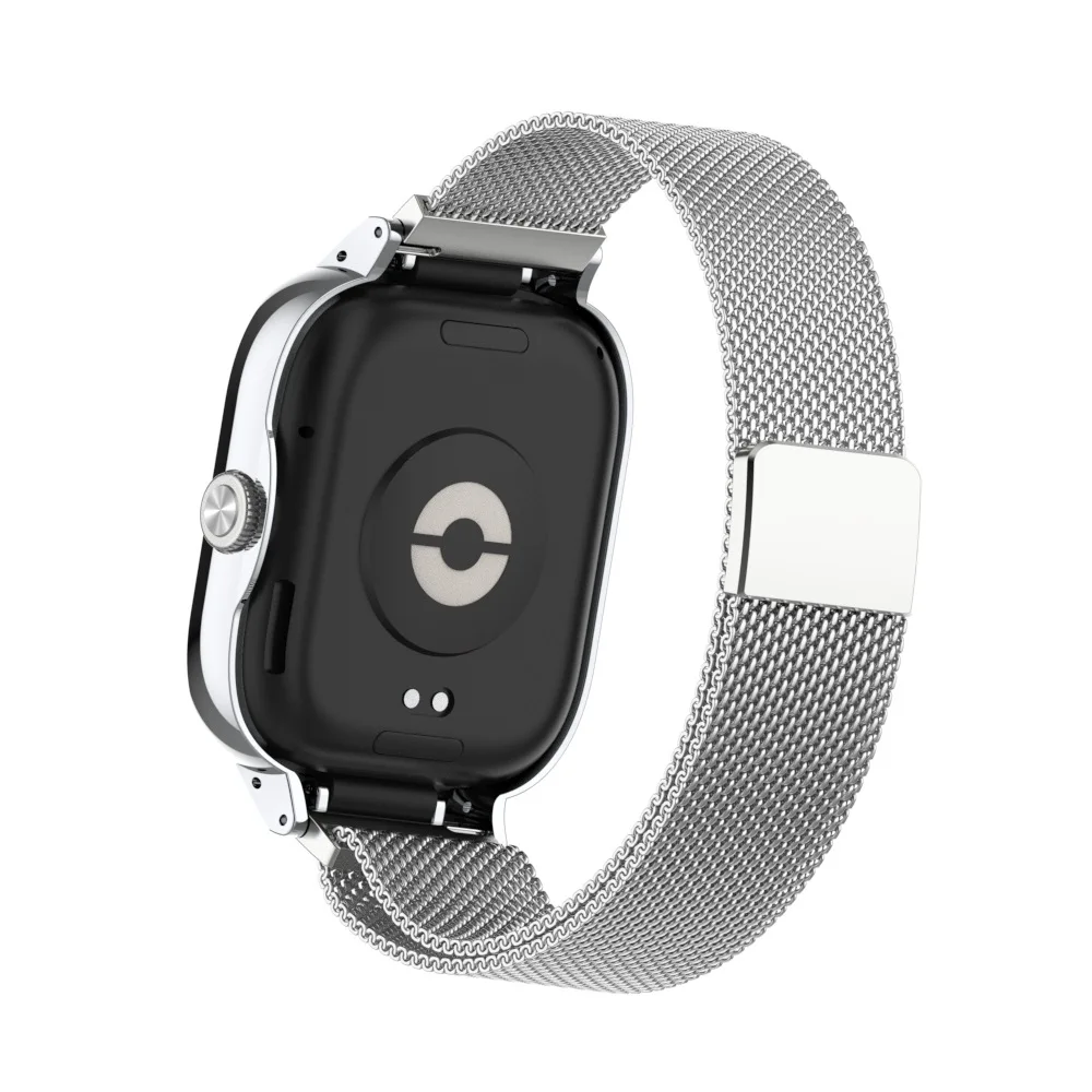 Bracelet à boucle milanaise pour Redmi Watch4, Bracelet magnétique en métal, en acier inoxydable, Bracelet de remplacement Redmi 5, une pièce
