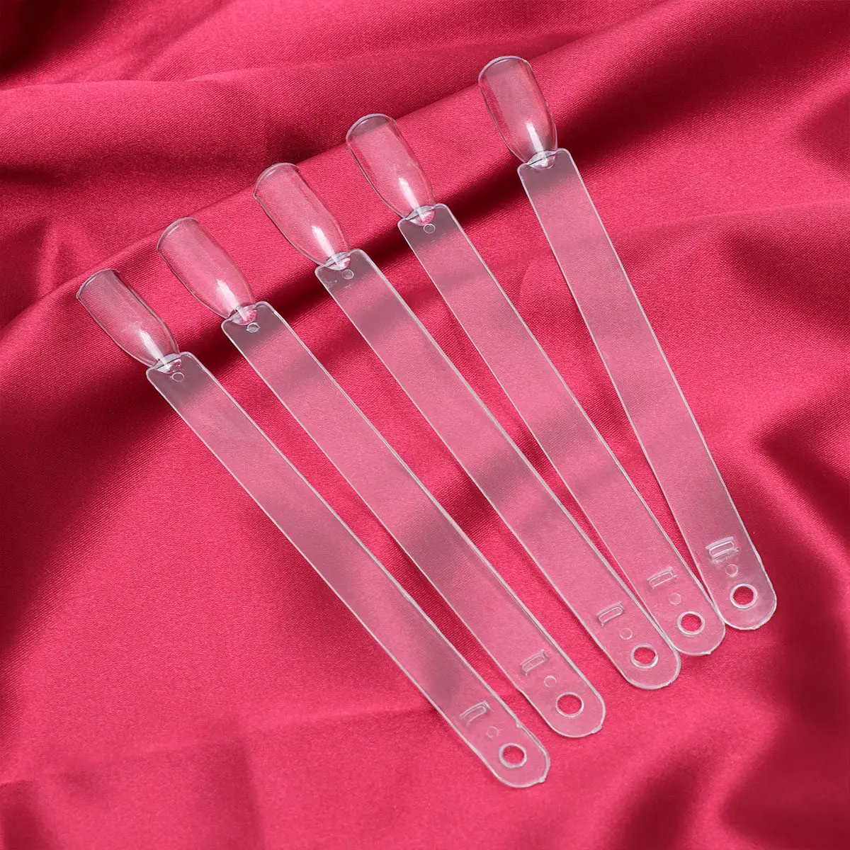

250 PCS Nail Polish Fake Nails Stick on Display Tips False Square Full Cover Art Color Card Chatms for