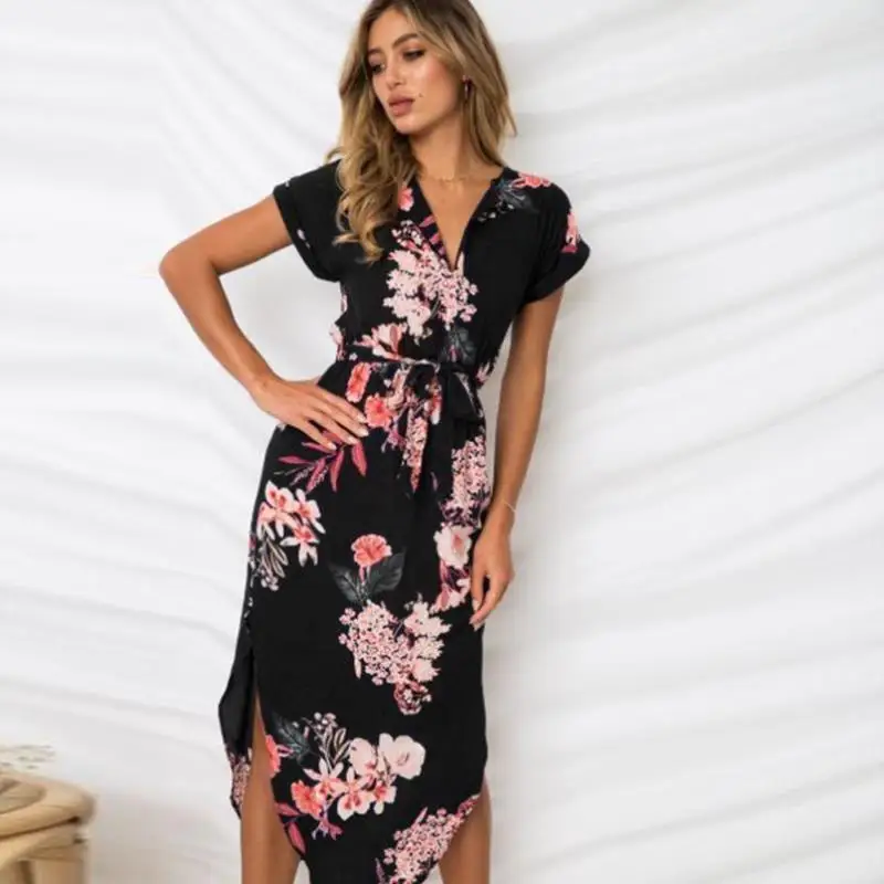 Dames décontracté plage Dr été taille 2020 grandes femmes Faionable couche de Base pantalon printemps saison autre matériel 00%