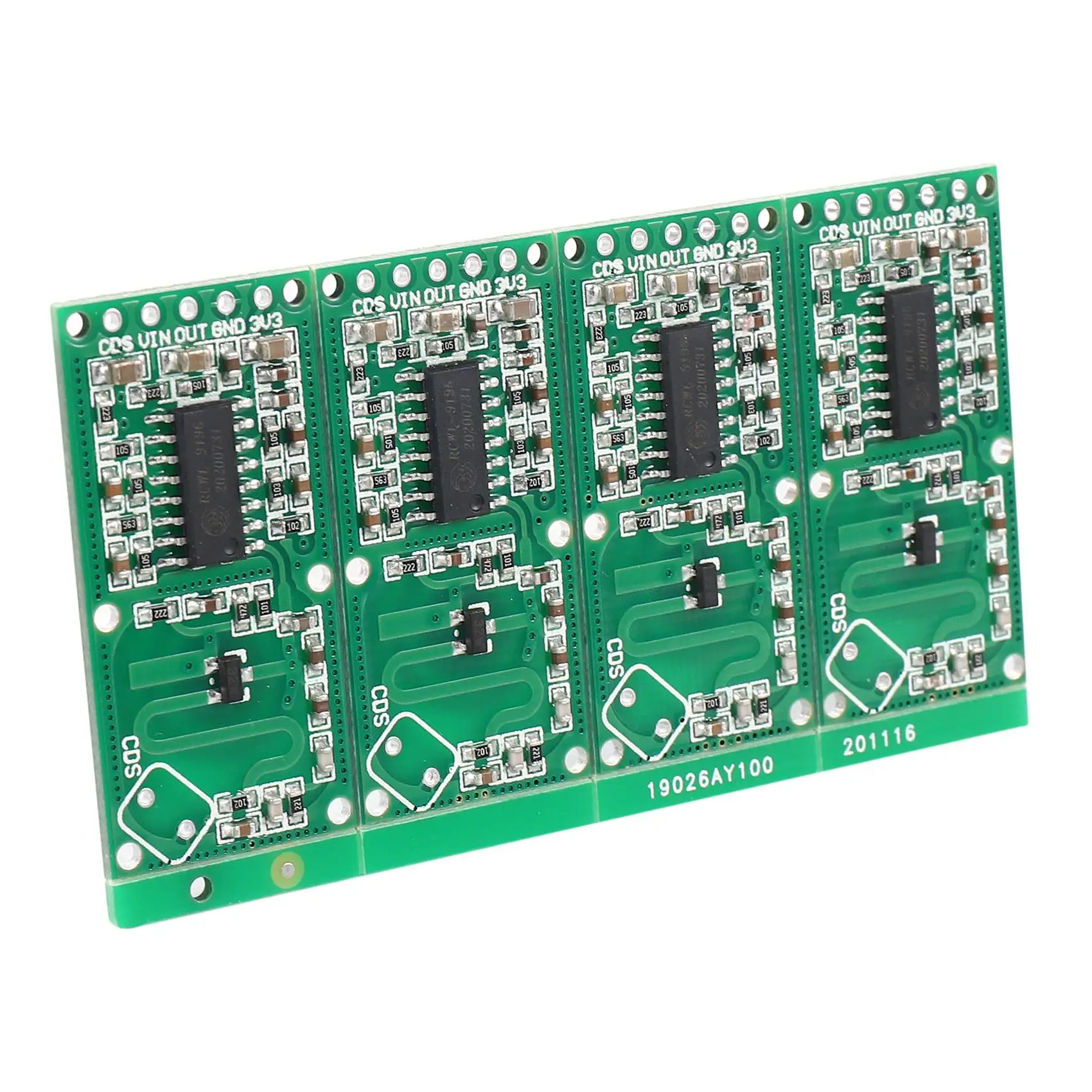 B44C 5PCS RCWL-0516 Sensor de radar de micro-ondas Módulo de interruptor inteligente Módulo de indução de corpo humano 5-7M Distância de detecção 4-28V 100Ma