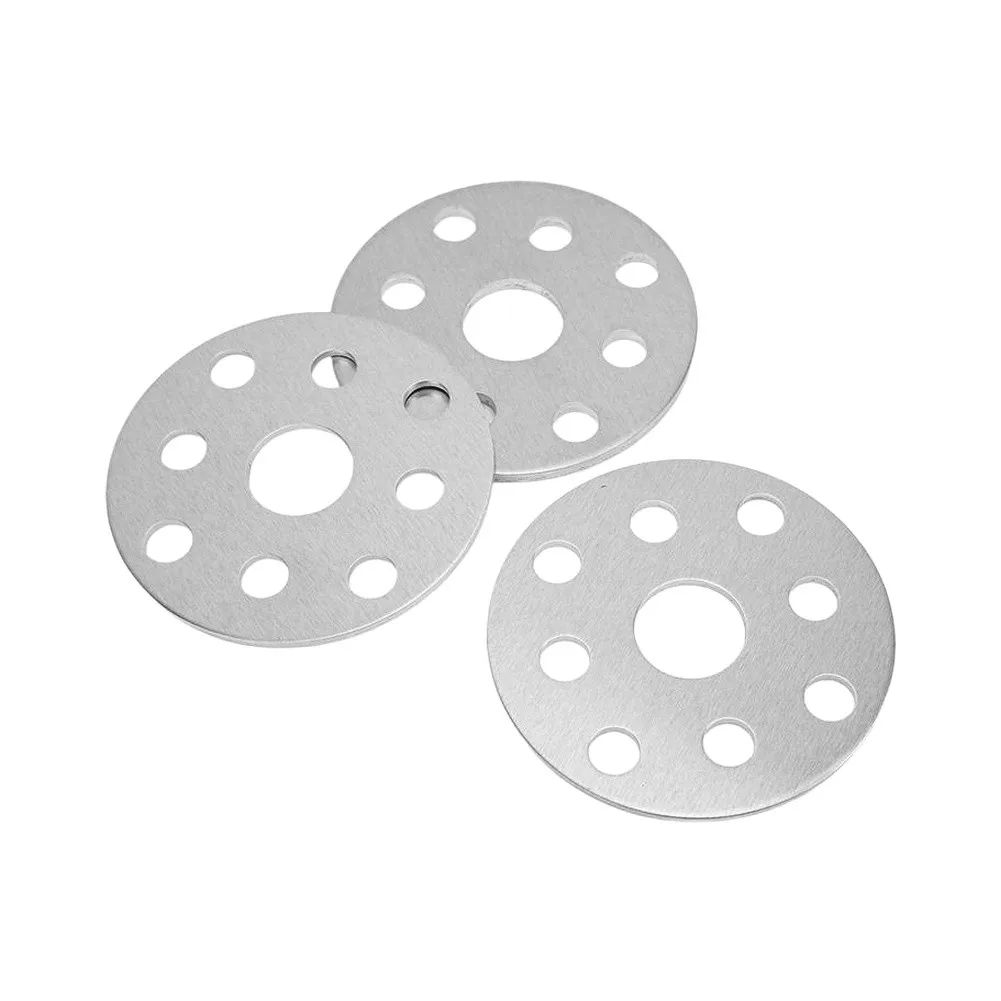 Fan Spacer For Shim Kit for Water Pump Pulley Fit For Ford and For SBC 327 350 427 454 302 Engines 3 Piece White