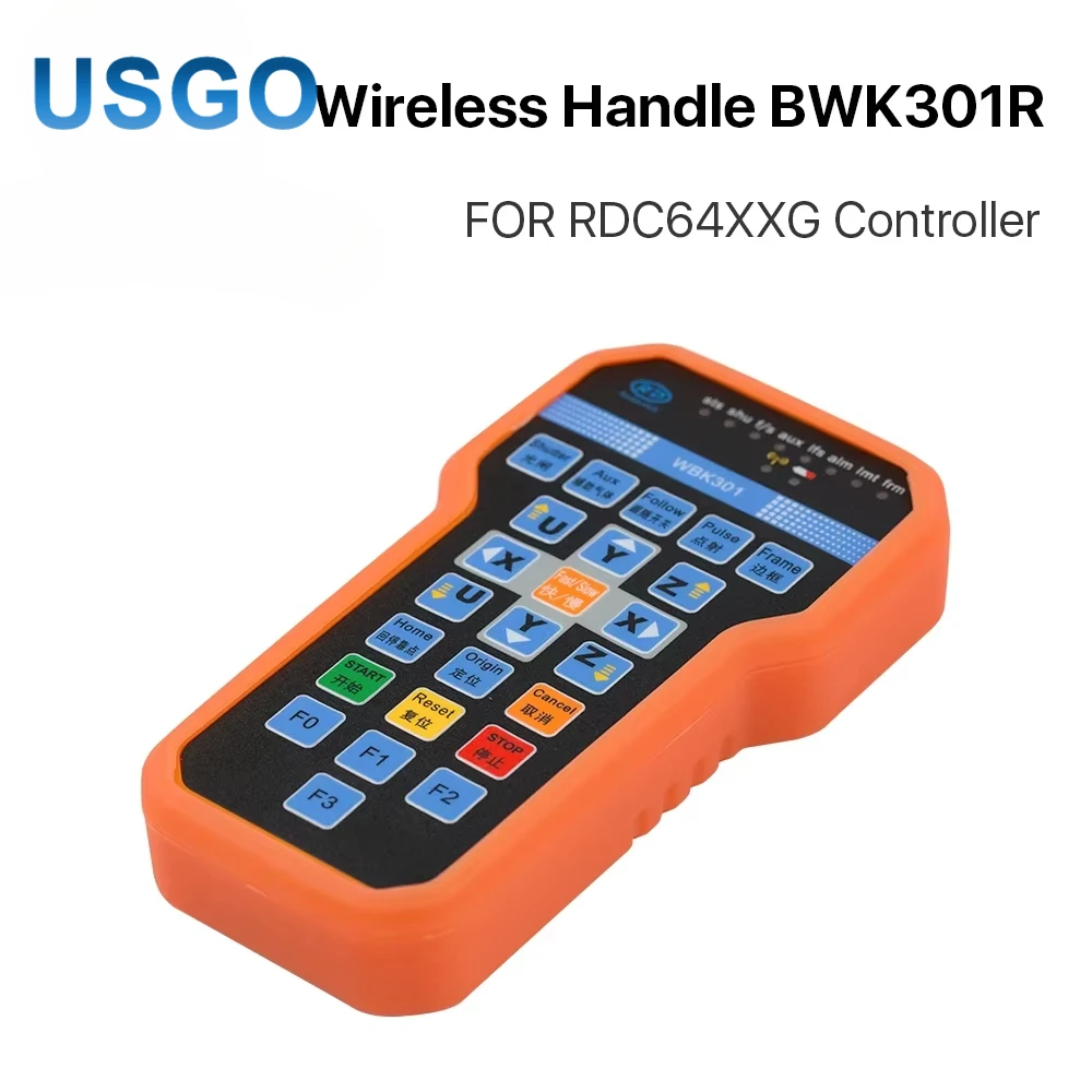 Беспроводная рабочая ручка Ruida BWK301R BWK301T для лазерного контроллера CO2 RDC6442G RDC6442S RDC6432G