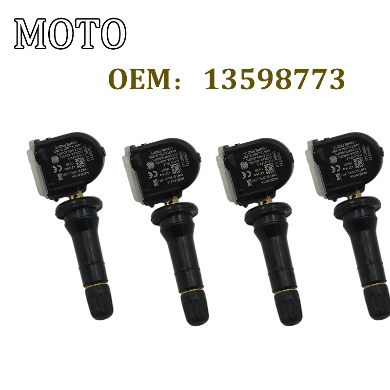 4PC For Chevrolet Aveo 433mhz TPMS Wheel TIRE PRESSURE Monitor systems sensor For Opel Ampera-e Antara Bolt Karl Mokka Viva