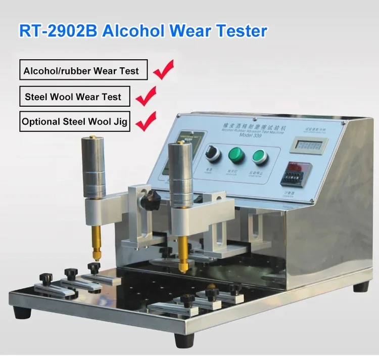 Multi-functional Alcohol Eraser Pencil Abrasion Resistance Tester