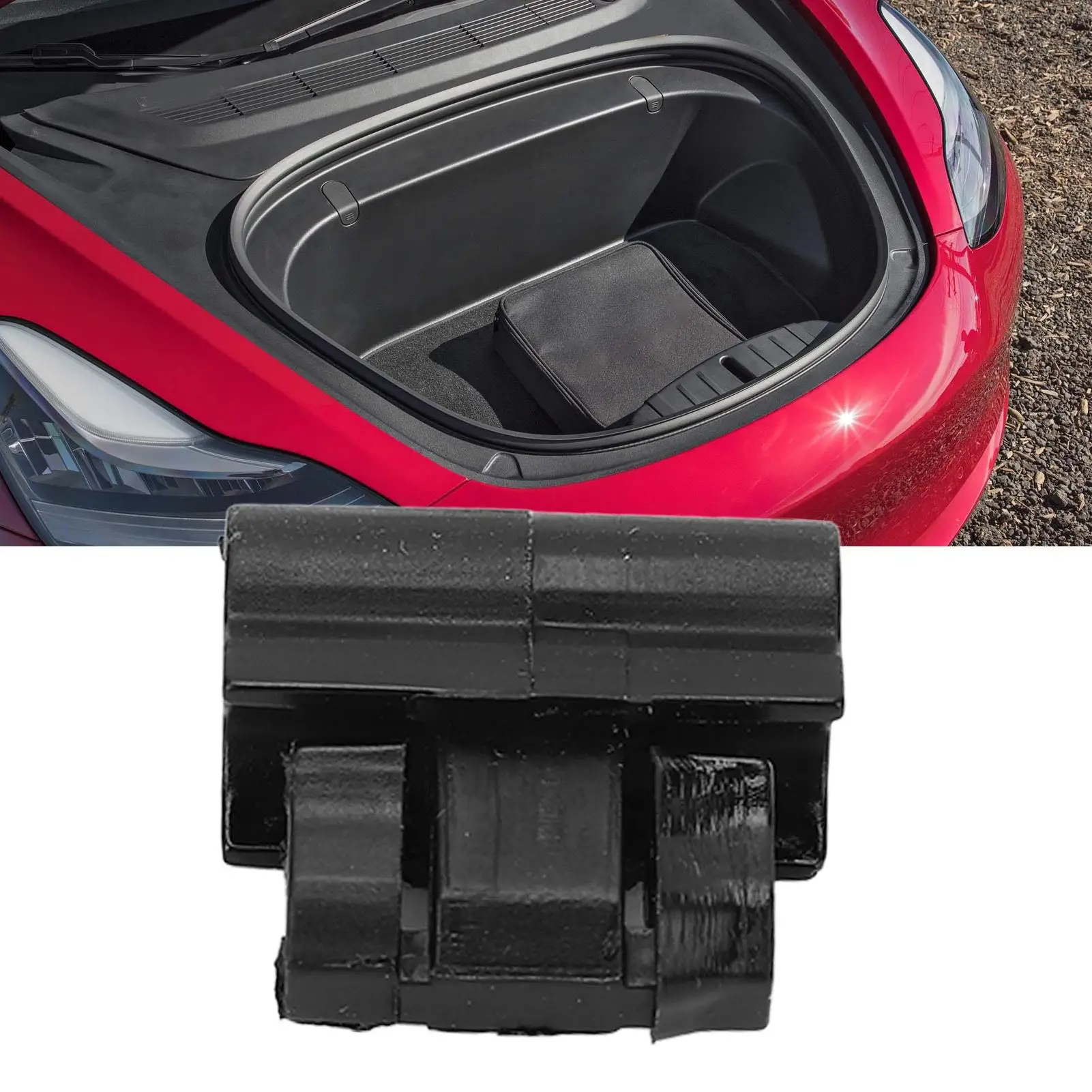 Front Box Buckle Trunk Clip Accessory 1472872-00-C Replacement for Tesla model 3 Y 2017 2018 2019 2020 2021 2022 2023