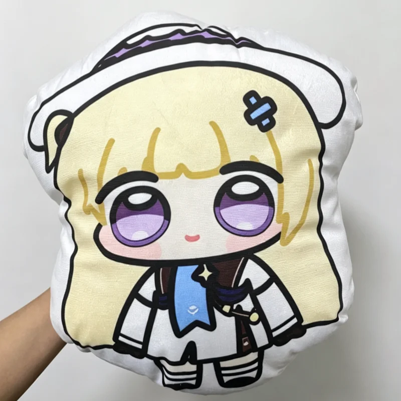 Wuthering Waves Phoebe Q Version Doll Hug Pillow Game Peripherals Cute Phoebe Figurine Doll Home Sofa Decor Collection Toys Gift