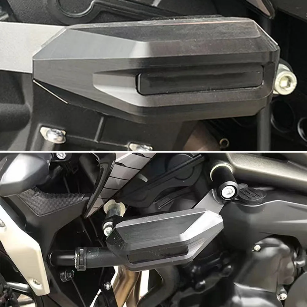 Motorcycle Engine Guard Anti Crash Frame Slider Kit Falling Protector Cover FOR Street Triple 765S 765R 765RS RS765 675Rx 675R