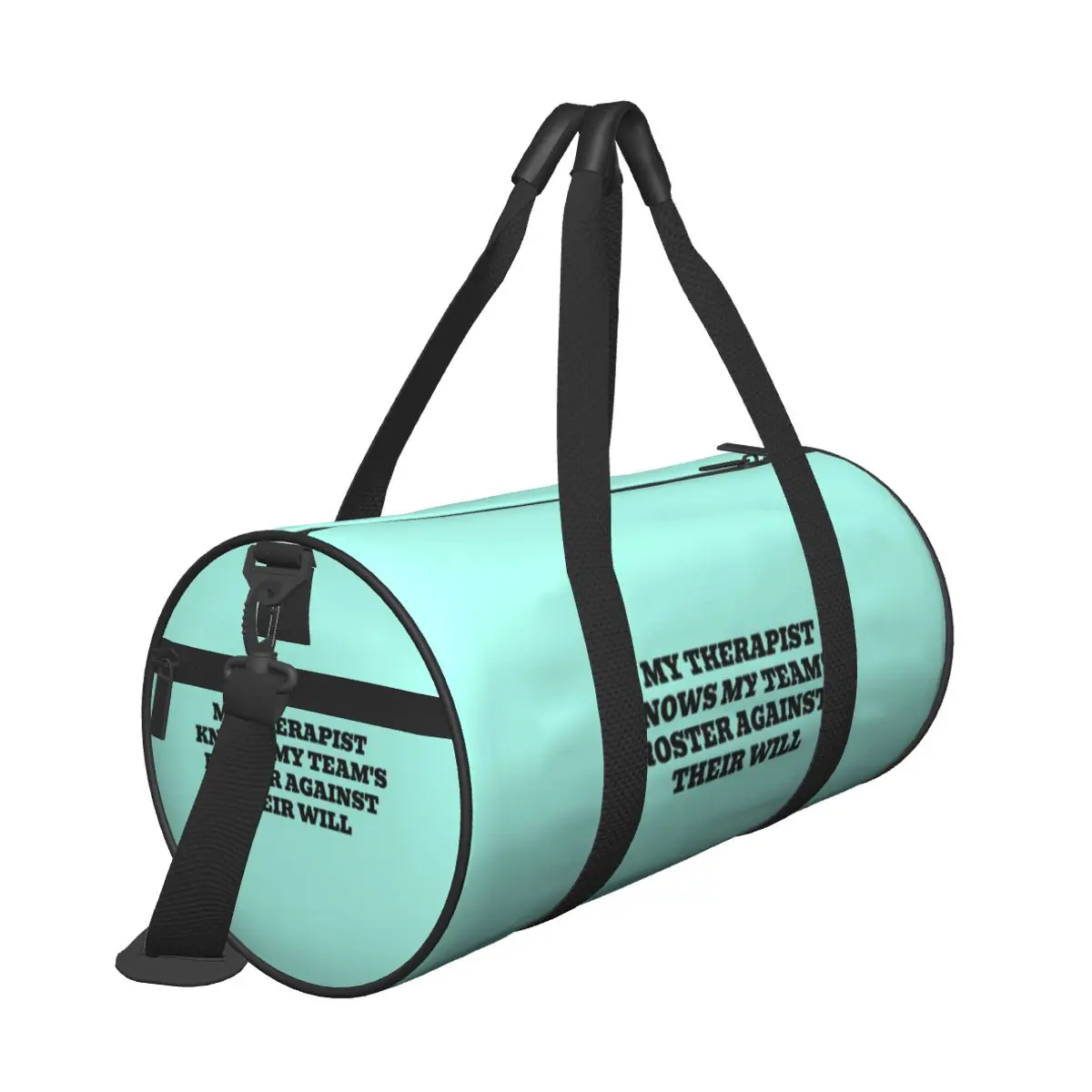 Hot Sale My Therapist Knows My Team S Roster Against Their Will Travel bag Weekend Tour Short Business Bag