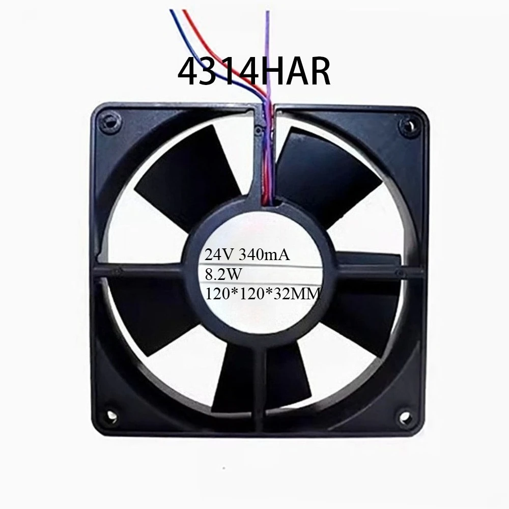

New FOR Ebm-paps 4314HAR DC 24V 340mA 8.2W 120*120*32MM Server Driver cooling fan