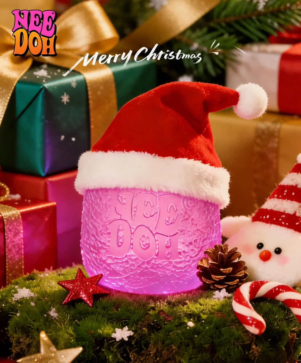 NeeDoh Squishy Christmas 100+ Styles Fidget Toy Collection Soft Sensory Stress Relief Squeeze Toy Nice Cube Nice-Sicle Gift