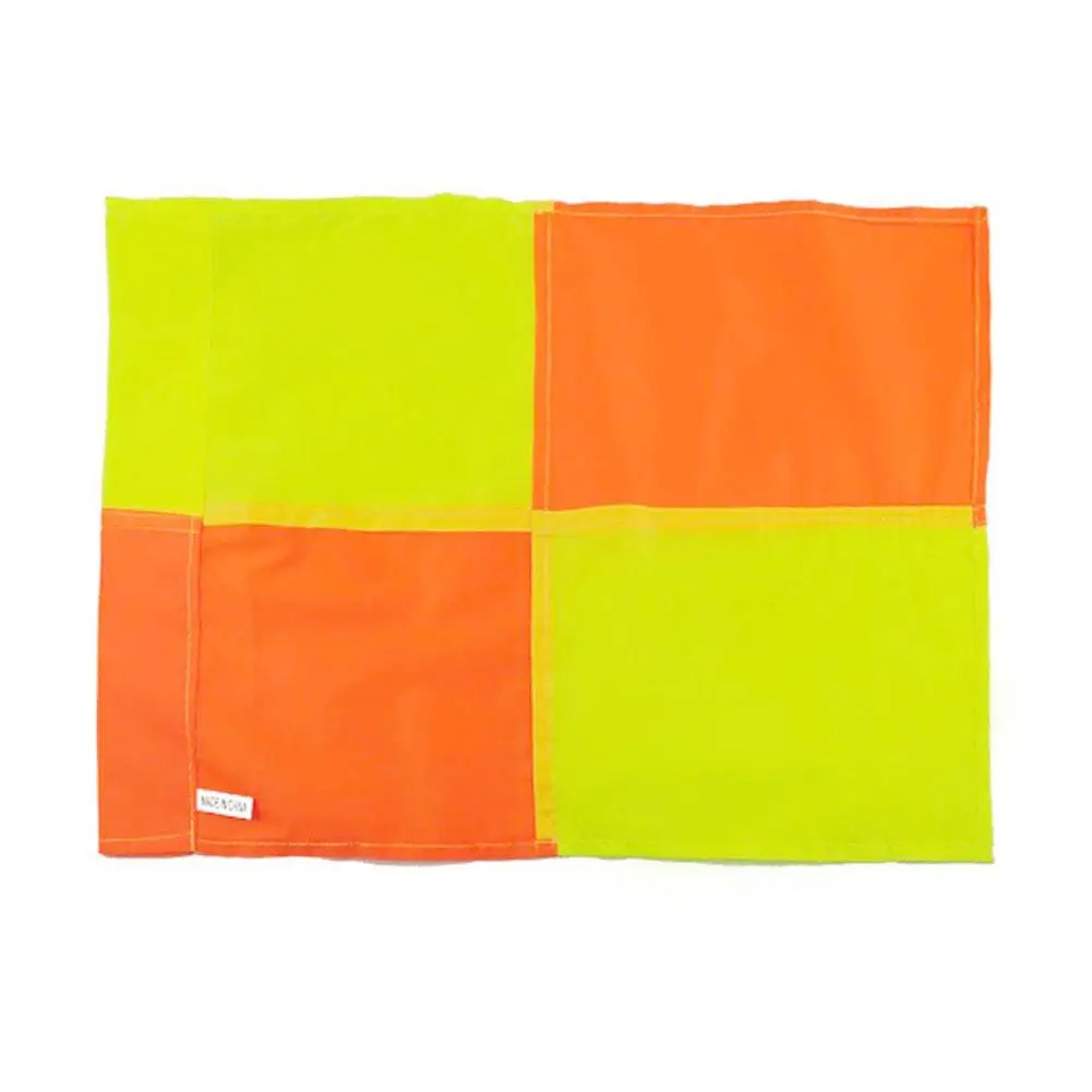 Bandera de árbitro de fútbol, equipo de entrenamiento, árbitro de Linesman, T8P6