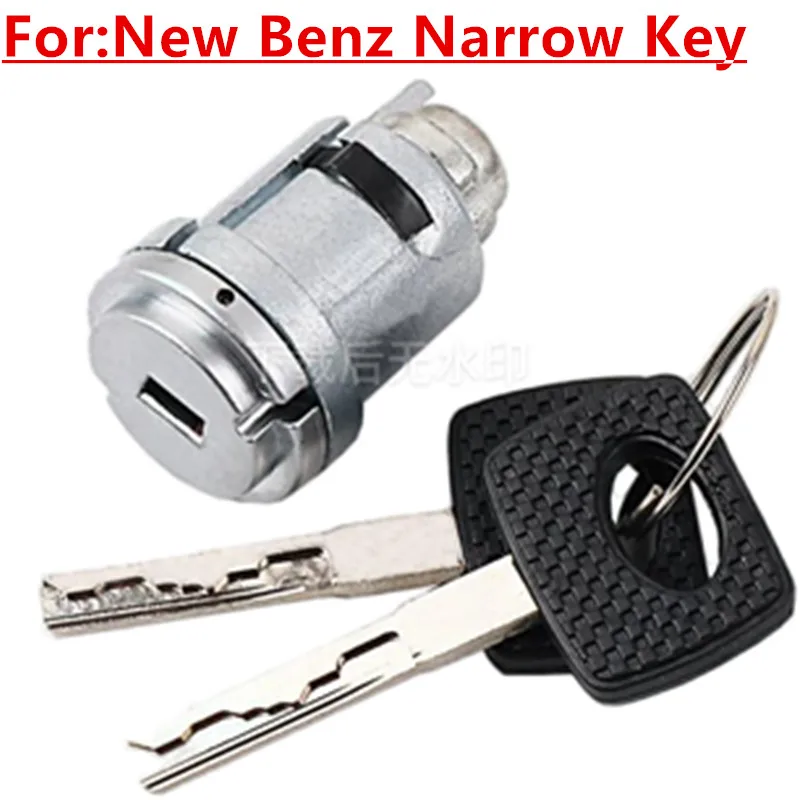 OEM Auto Ignition Lock Cylinder For Benz With 2Pcs Narrow Key