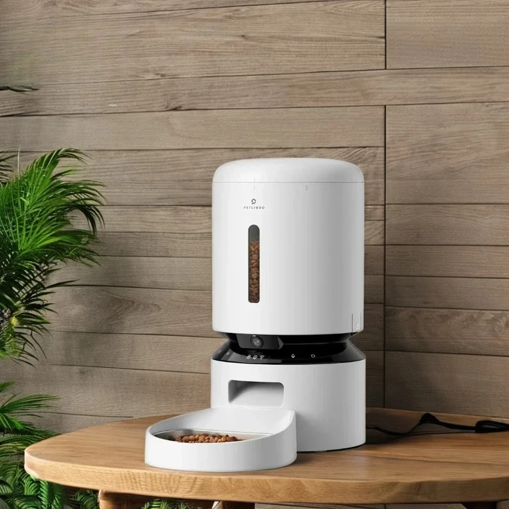 Automatic Power-Charged Plastic Granary Feeder for Small Animals Bowls