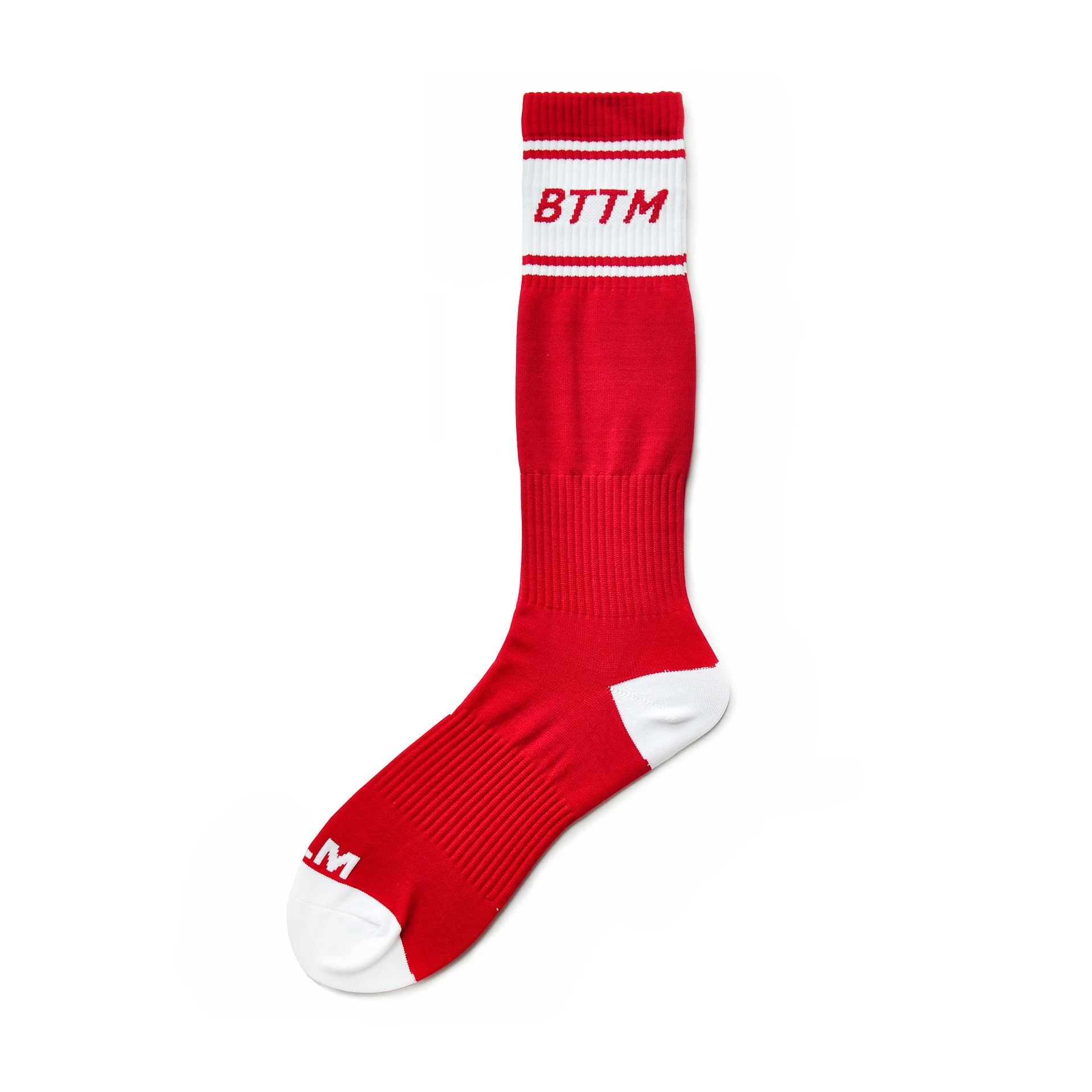 Chaussettes de sport longues en nylon pour hommes, chaussettes de football, bas mi-mollet, haut à lettres, absorbant la sueur, chaussettes genci