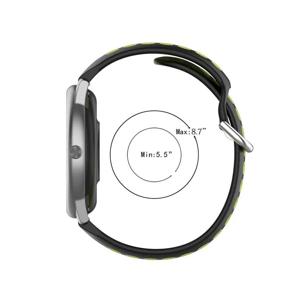 Чехол с силиконовым ремешком для Samsung Galaxy Watch 7 6 5 4, дышащий спортивный ремешок для Galaxy 7, 40 мм, 44 мм, чехол-бампер из закаленного стекла