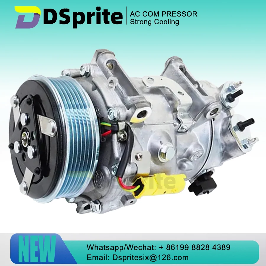 6453WP 6453QL For Sanden SD7C16 Compressor AC Peugeot 307 308 807 607 406 Citroen C4 Berlingo 6453QN 6453QL 6453ZA 6453WN 1321F