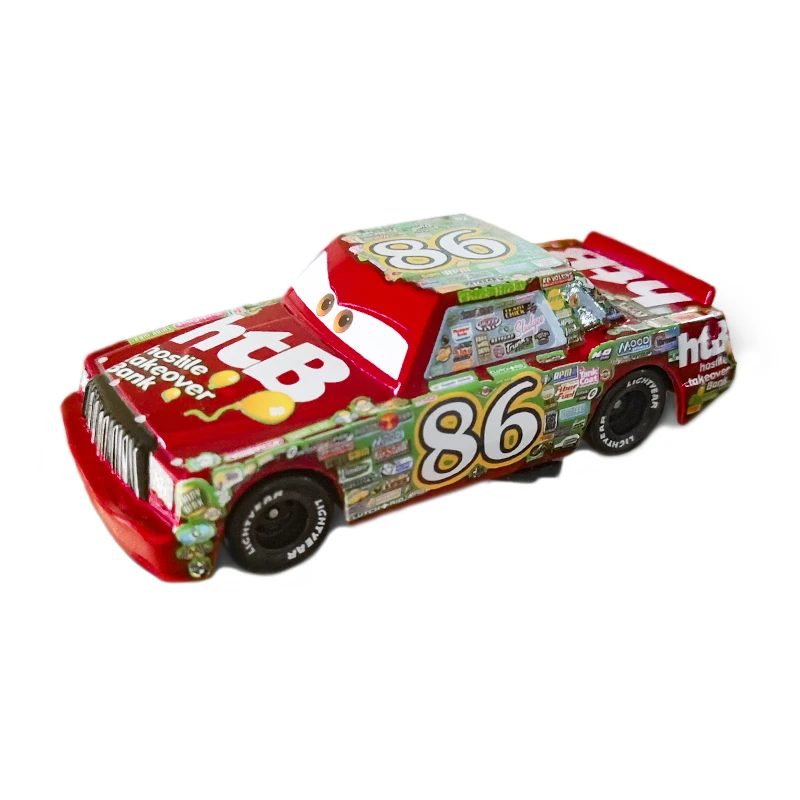 86 Roadhog Series Disney Pixar Cars 2 3 Lightning McQueen Mater Sheriff Alloy Metal Model Metal Toys Vehicles Boy Children Gifts