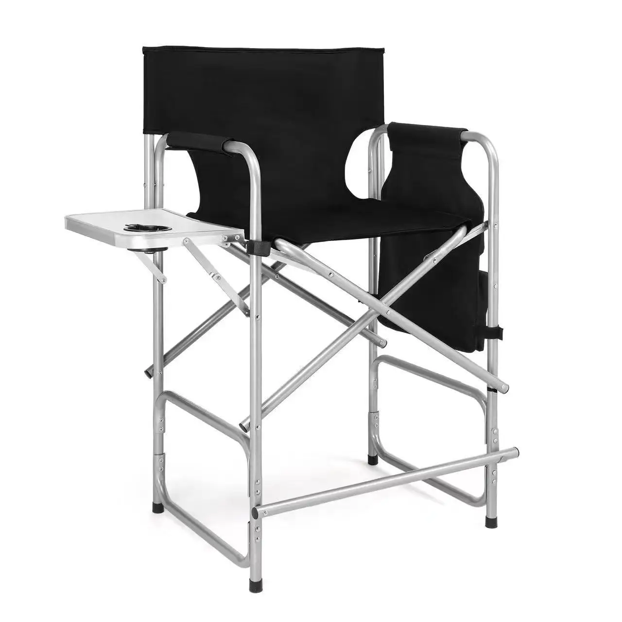 Large Aluminum Chair Computer Casual Folding Outdoor Canvas Beach Chair Office Multifunctional Makeup Chair