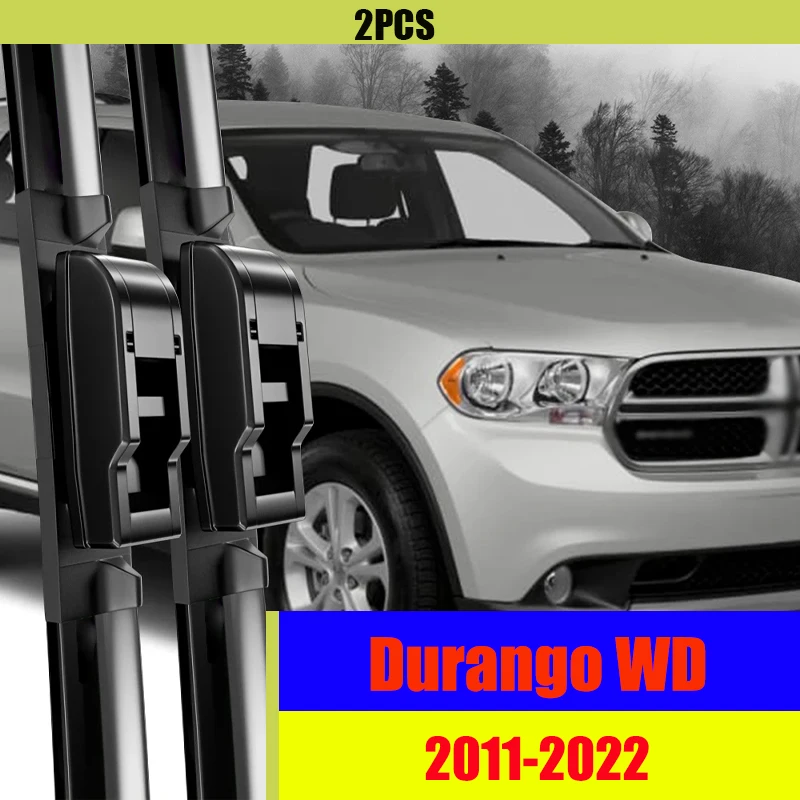 

Front Wipers Blades For Dodge Durango WD 2011 - 2022 SRT Windshield Windscreen Accessories Window Silicone Original 2021 2020