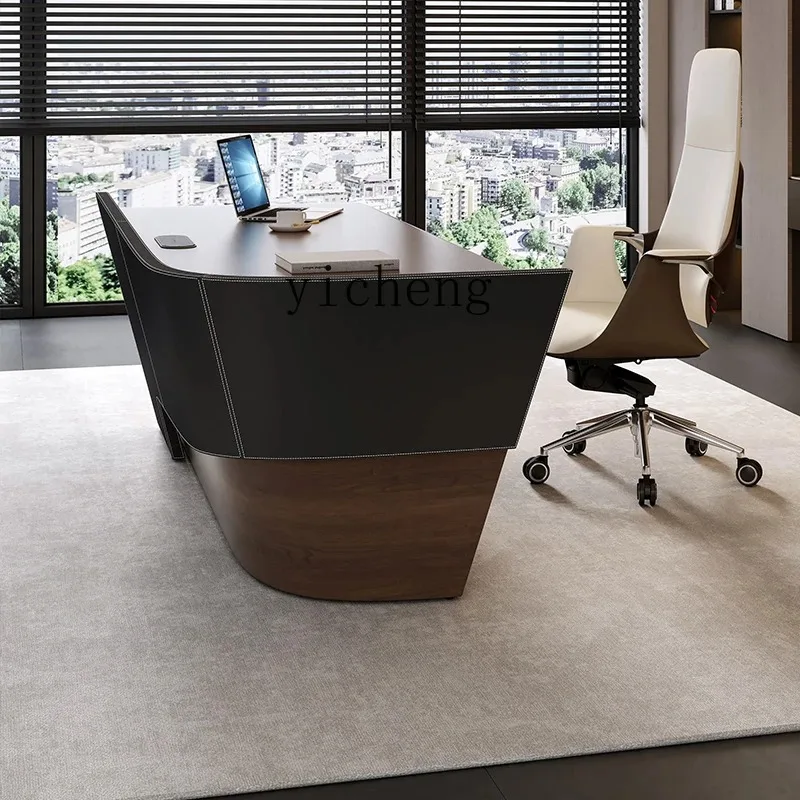 Boss Table Simple Modern Home Single Writing Office High-end Leadership DeskD26