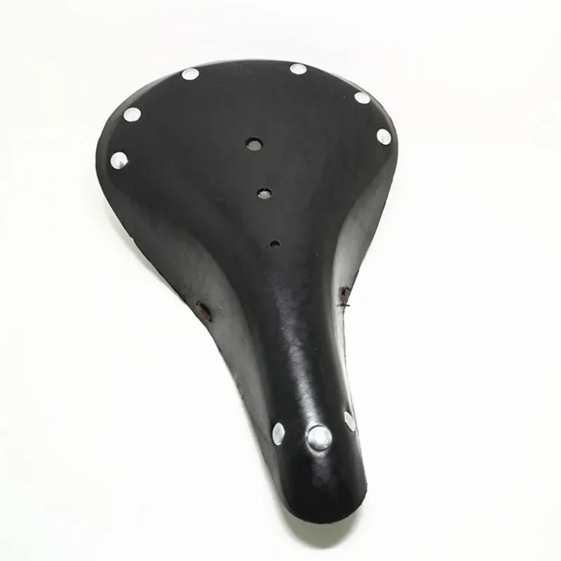 Bike Seat Made of Cowhide Saddles Retro Bicycle Seat Men Women Leather Handmade Bike Saddle Comfort Cycling Bicycle Seat