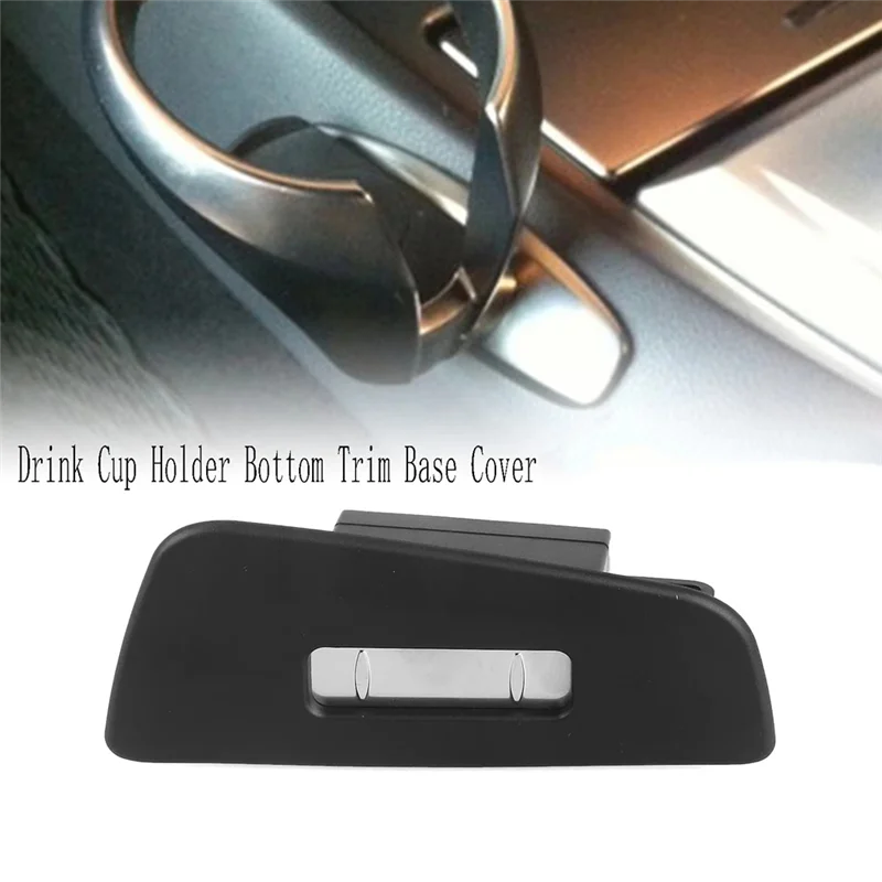 

A80X-Car Interior Front Center Console Water Drink Cup Holder Bottom Trim Base Cover For BMW Z4 E89 2009-2016