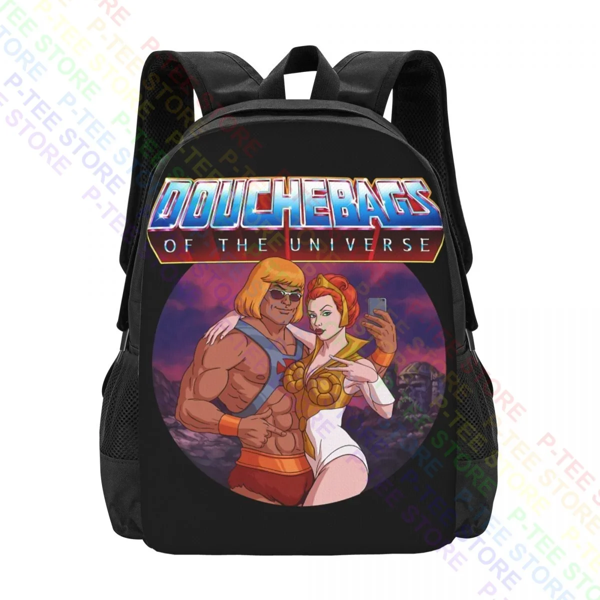 Douchebag Master Universe Selfie Teela He-Man HeroBackpack Large Capacity Cute Outdoor Running