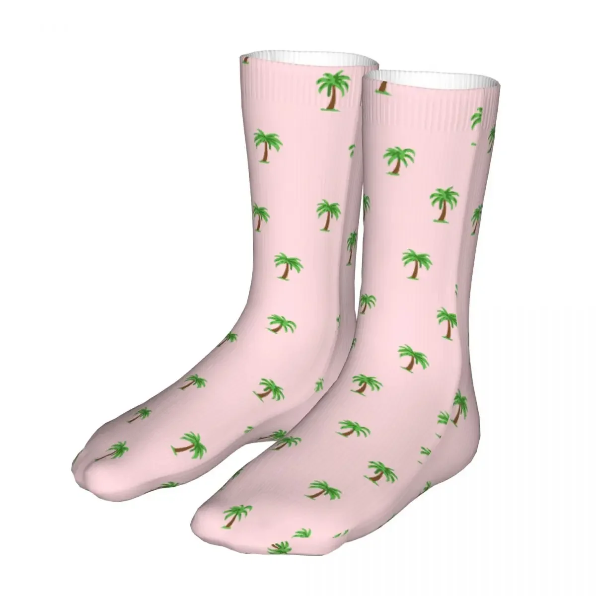 Tropical Palm Trees Socks Men's Women's Polyester Funny Happy Socks Hip Hop Spring Summer Autumn Winter Socks Gifts