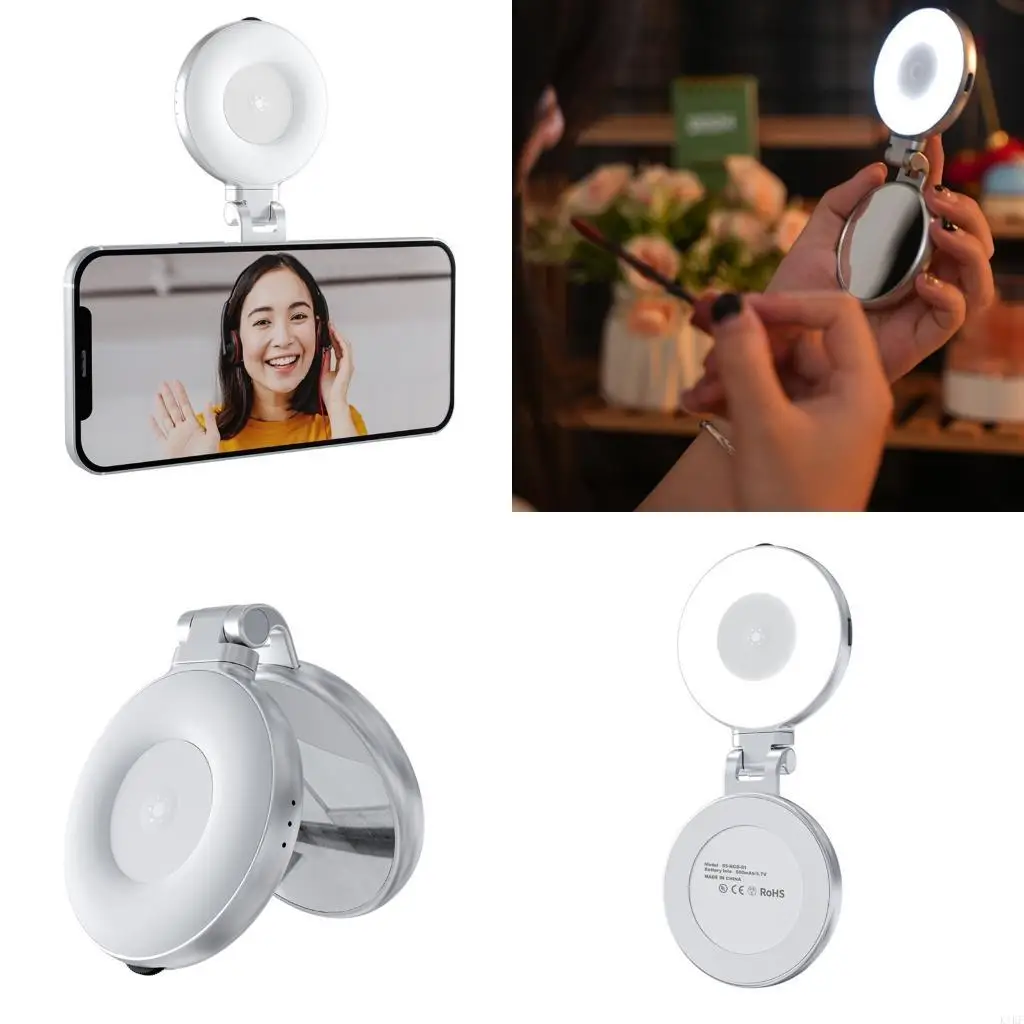 

Магнитный селфи свет для телефона 16 15 14 Яркость Регулируемая 2700-7500K.