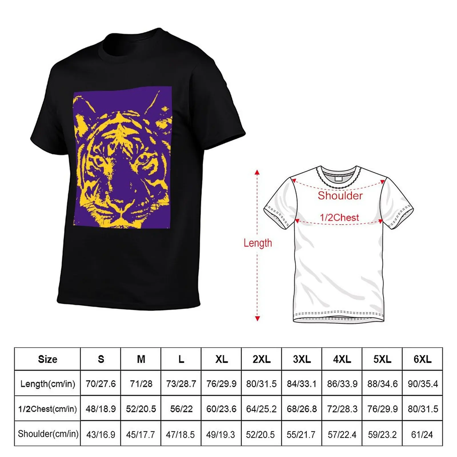 Royal Tiger Gameday Dress Bayou Bengal Yellow Sleeveless Top graphics street wear mens graphic t-shirts