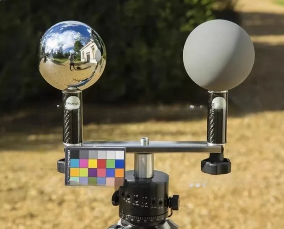 VFX HDRI Reflective Ball 60-250mm Visual Effects Video Ball Production Ball 18 Degree Grey  Film Capture Shooting