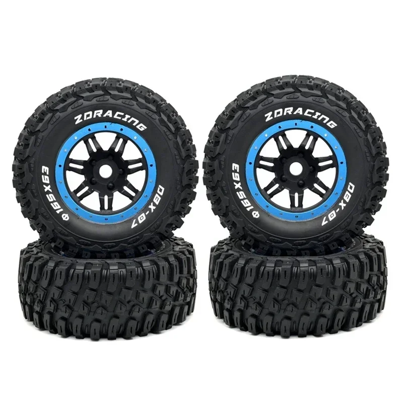 4Pcs RC Car Wheel Tire Tyre dla ZD Racing DBX-07 DBX07 1/7 RC Car Upgrade Parts Spare Accessories