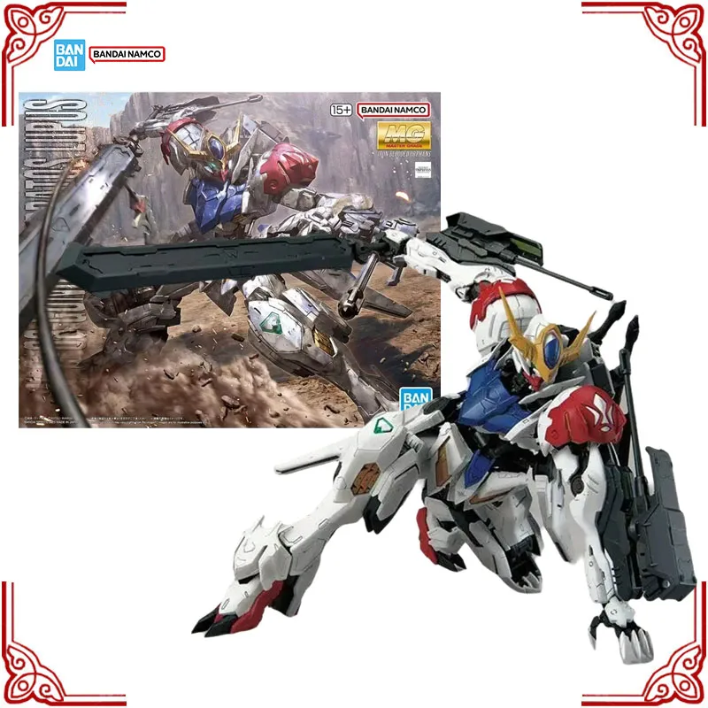 

В наличии, натуральная модель Bandai Gundam, комплект MG 1/100 Gundam Barbatos Lupus, аниме, экшн-фигурка, коллекция, сборная модель, игрушки, подарки