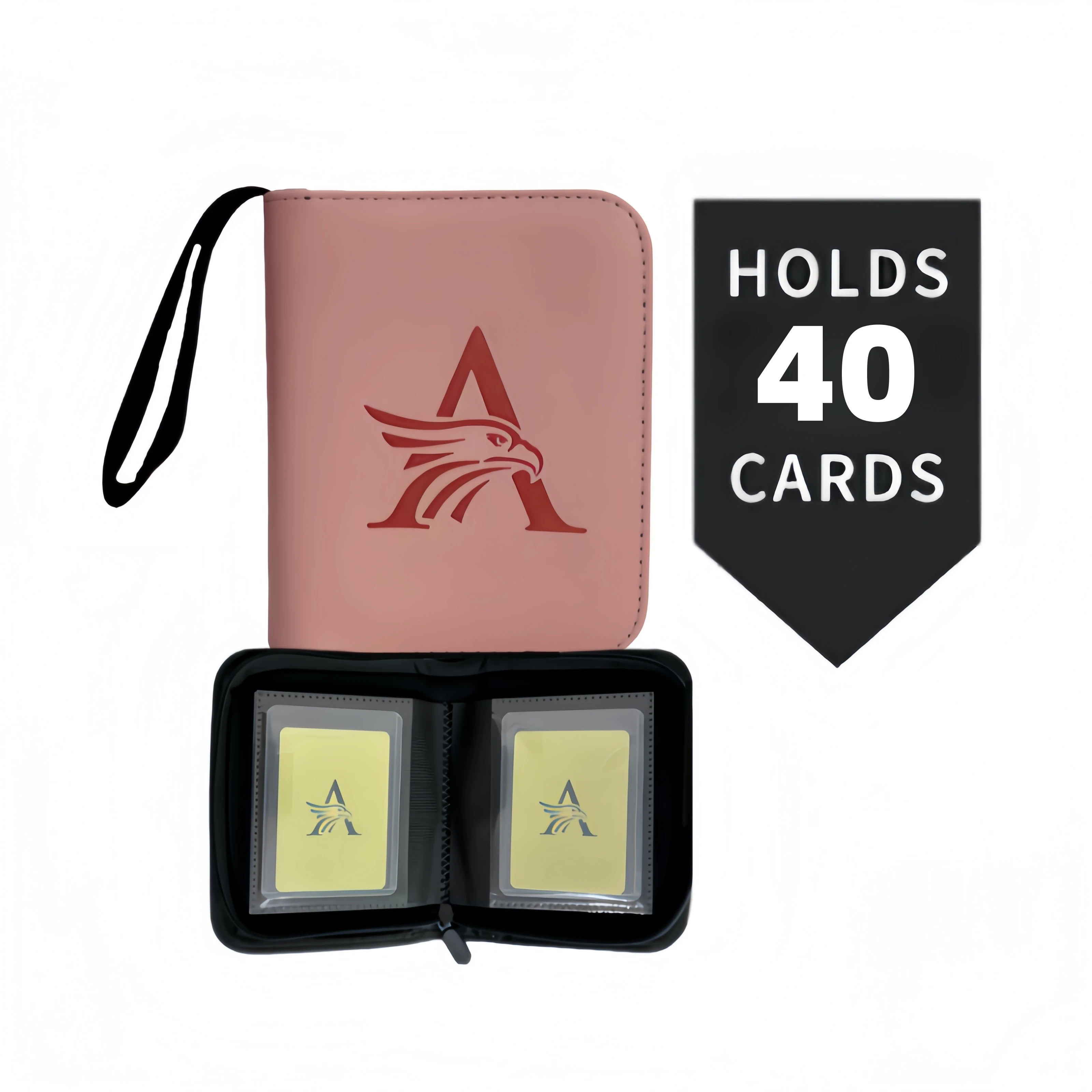 Top Loader Binder, 1 Tasche für 40 Karten im Format 3"x4", seitlich befüllbares kleines Album, für MTG, TCG, Pokémon, Sammel- und Sportkarten – Detail 8