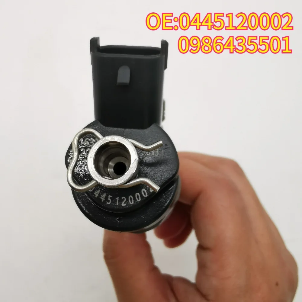 Wysokiej jakości nowy wtryskiwacz paliwa Diesel 0445120002 0986435501 do Citroen Jumper, Iveco Daily, Peugeot Boxer, Fiat Ducato 2.8 HDI