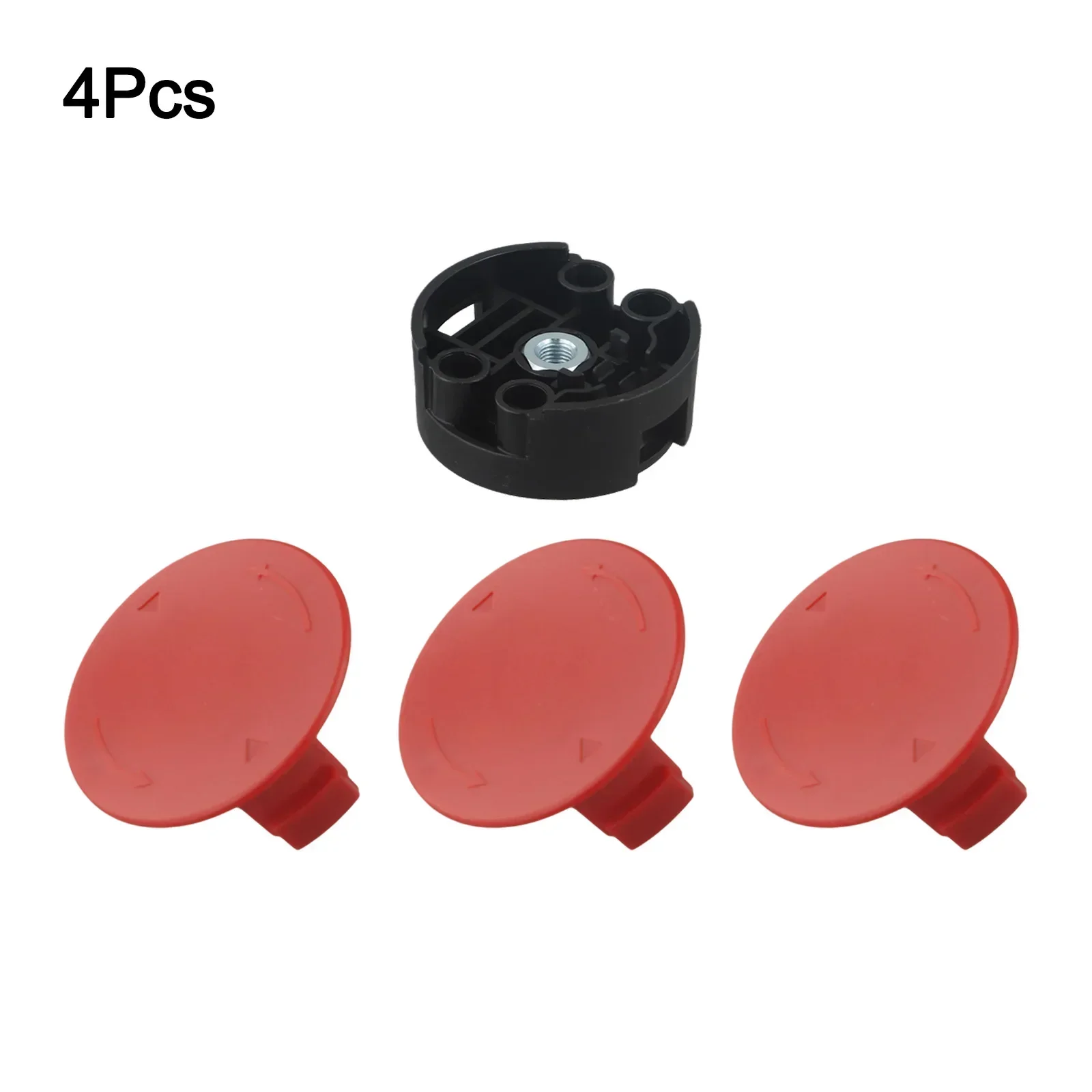 

For Lawn Mowers Red Lid Cutting Head Replacement Parts Lawn Care Garden Maintenance Daily Use High-quality Plastic
