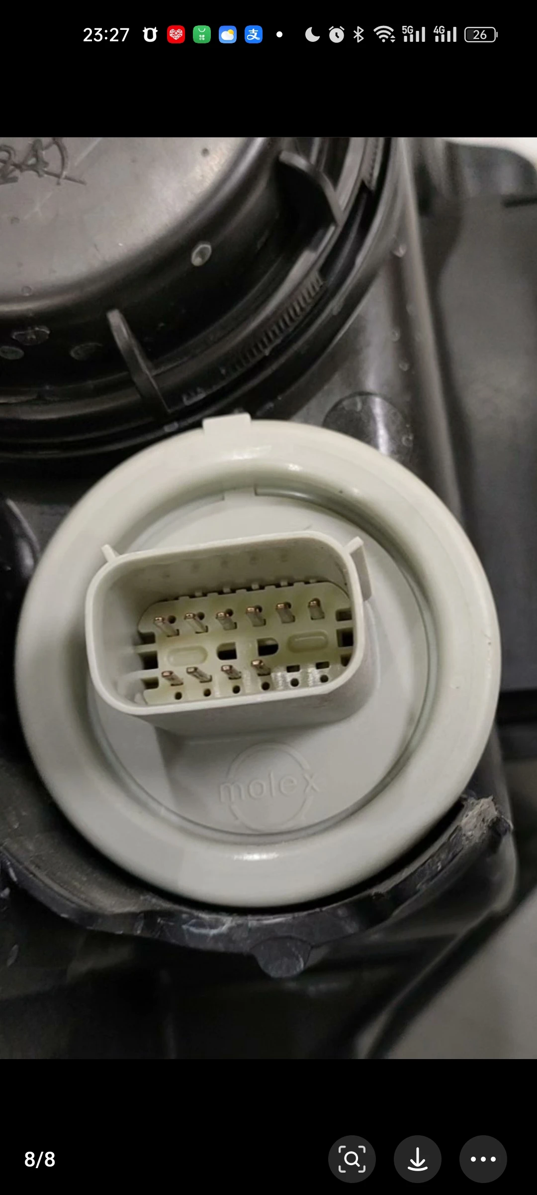 Applicable to the new Cadillac XT5 front headlight assembly headlights original factory 25 XT5 front headlight assembly