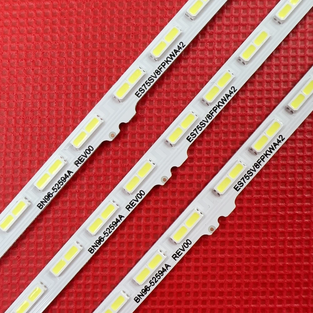 4pcs LED UN75AU8000F UN75AU8000G UN75AU8000B UN75AU8000 UA75AU8000 UE75AU8000 LM41-01046A/C 75AUBK BN96-52594A S1A8-750SM0-R0