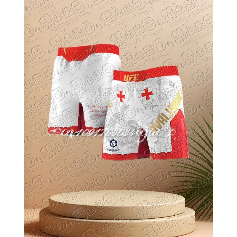 

2026 UFC Boxing Training Event Shorts Men's Fitness Casual Fashion Shorts Loose Breathable Comfortable Sports Short