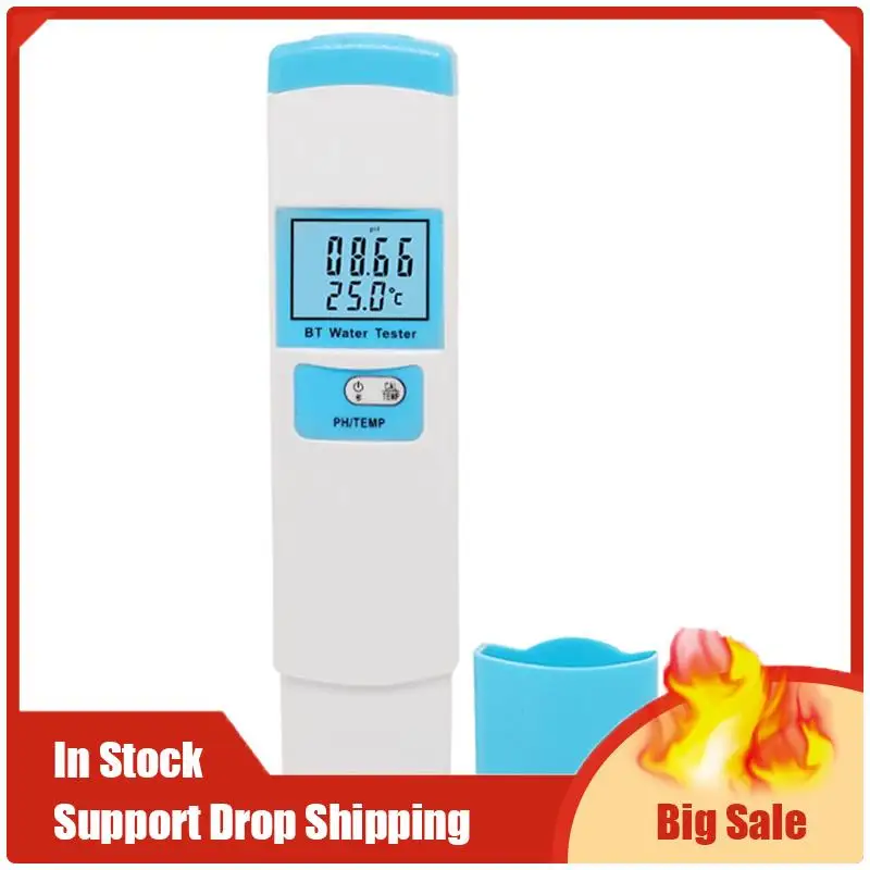 

A70U New Water Quality Analyzer, 2In1 PH/Temp Meter PH Tester High Accuracy Water Quality Tester