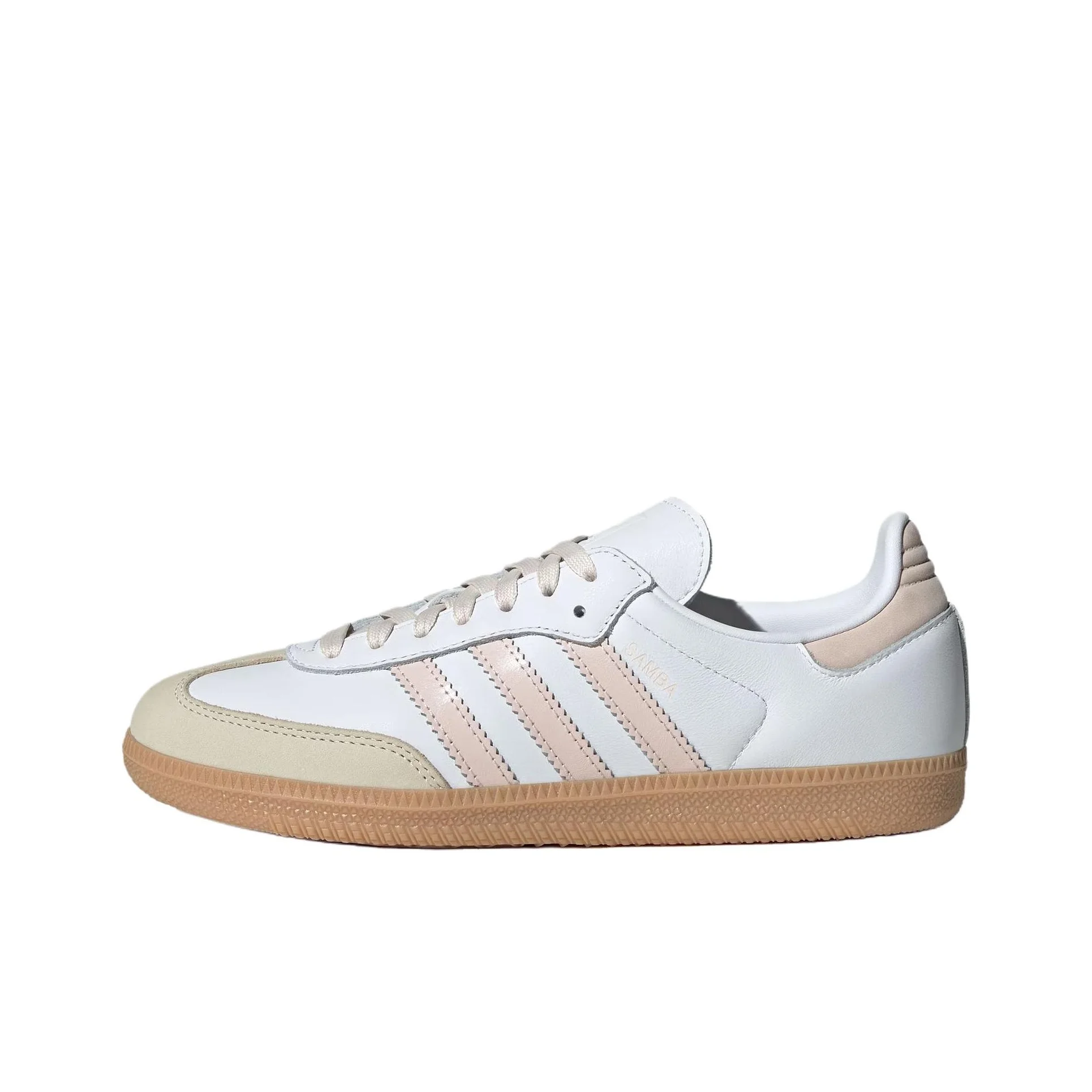 Adidas Originals SAMBA OG Abrasion Resistant Abrasion Resistant Low top Skateboard Shoes Women's White JS1351