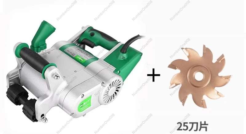 

1PC 1100 Watt 25/35MM Industrial Wall Chaser Machine 1600r/min Wall Groove Cutting Machine Line Slot Machine 220V