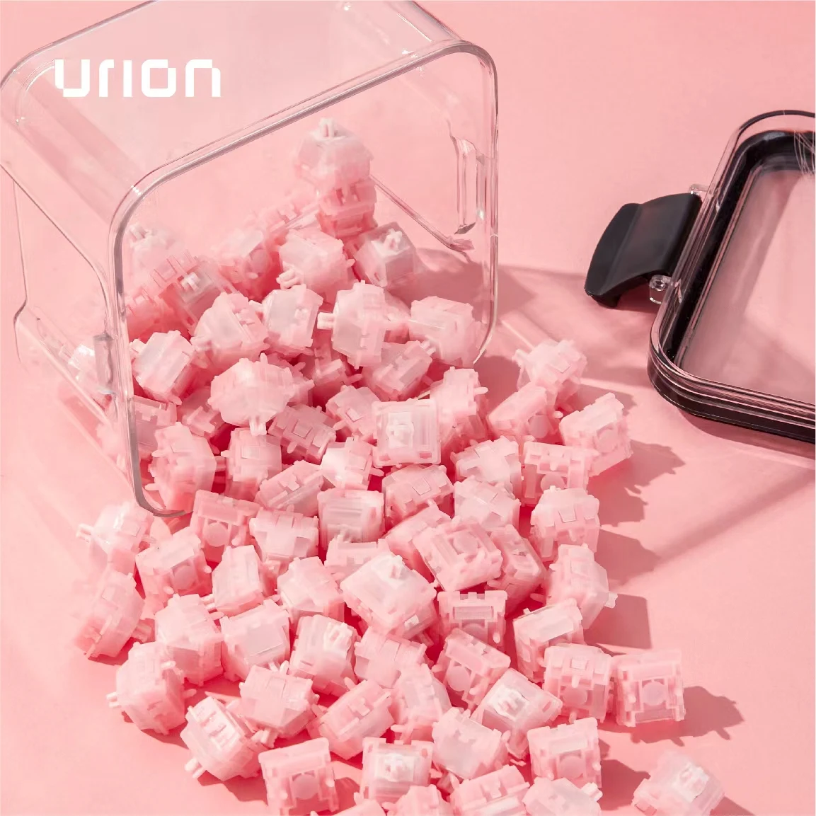 UR Pink Ice Magnetic Ultra Switch Sakura Switch Linear for Magnetic mechanical keyboard 35g 50g 100m 3.5mm PC POM Pre Lubed