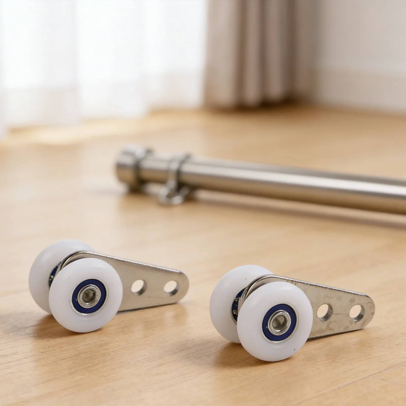Silent Roller Sliding Door Pulley Kitchen Cabinet Upgrade for versatile Use Easy Mounting Sliding Door Hardware
