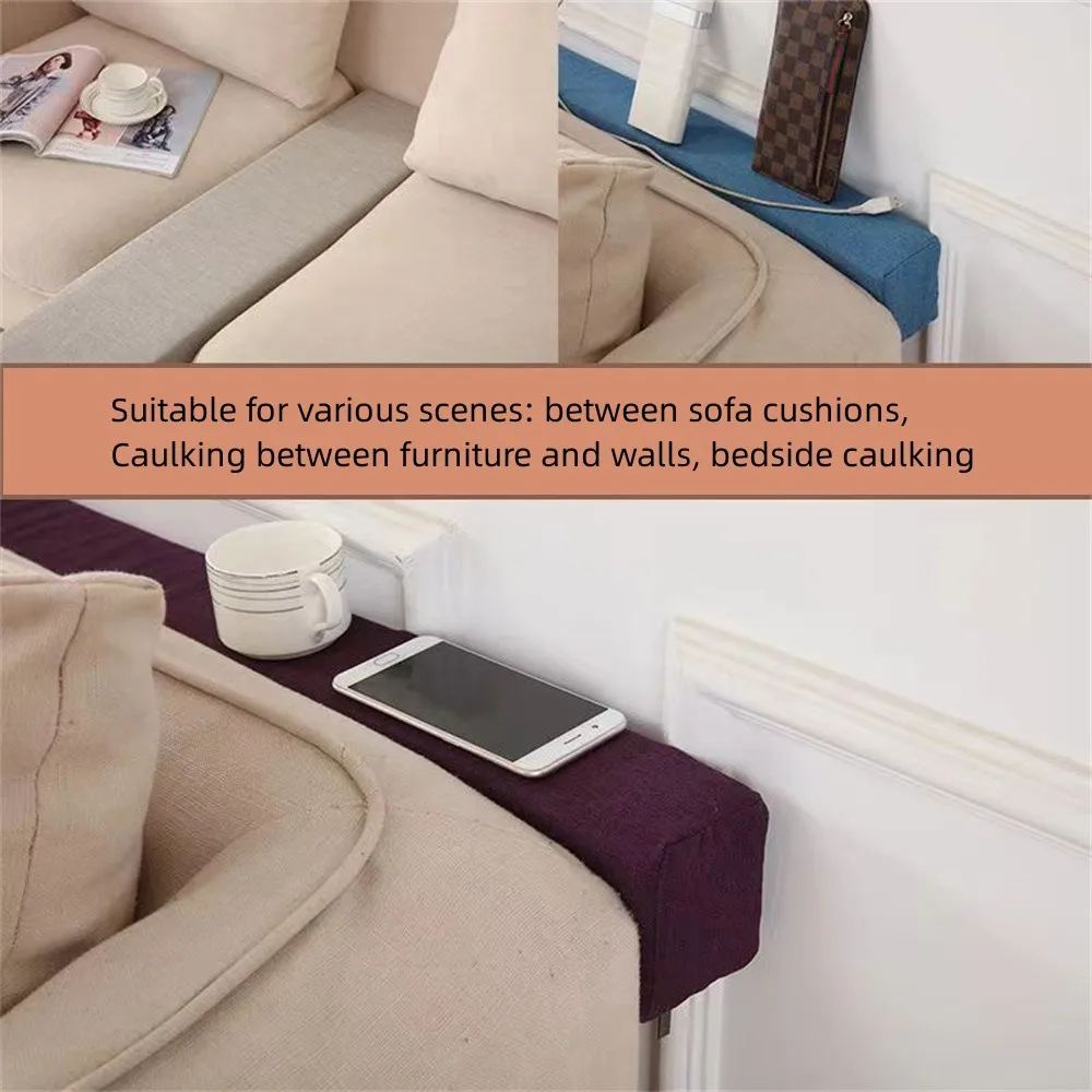 Bed Extender Headboard Pillow, Mattress Gap Filler, Closed Gap between Mattress Headboard and Wall Bed Cushion, Sofa Pad