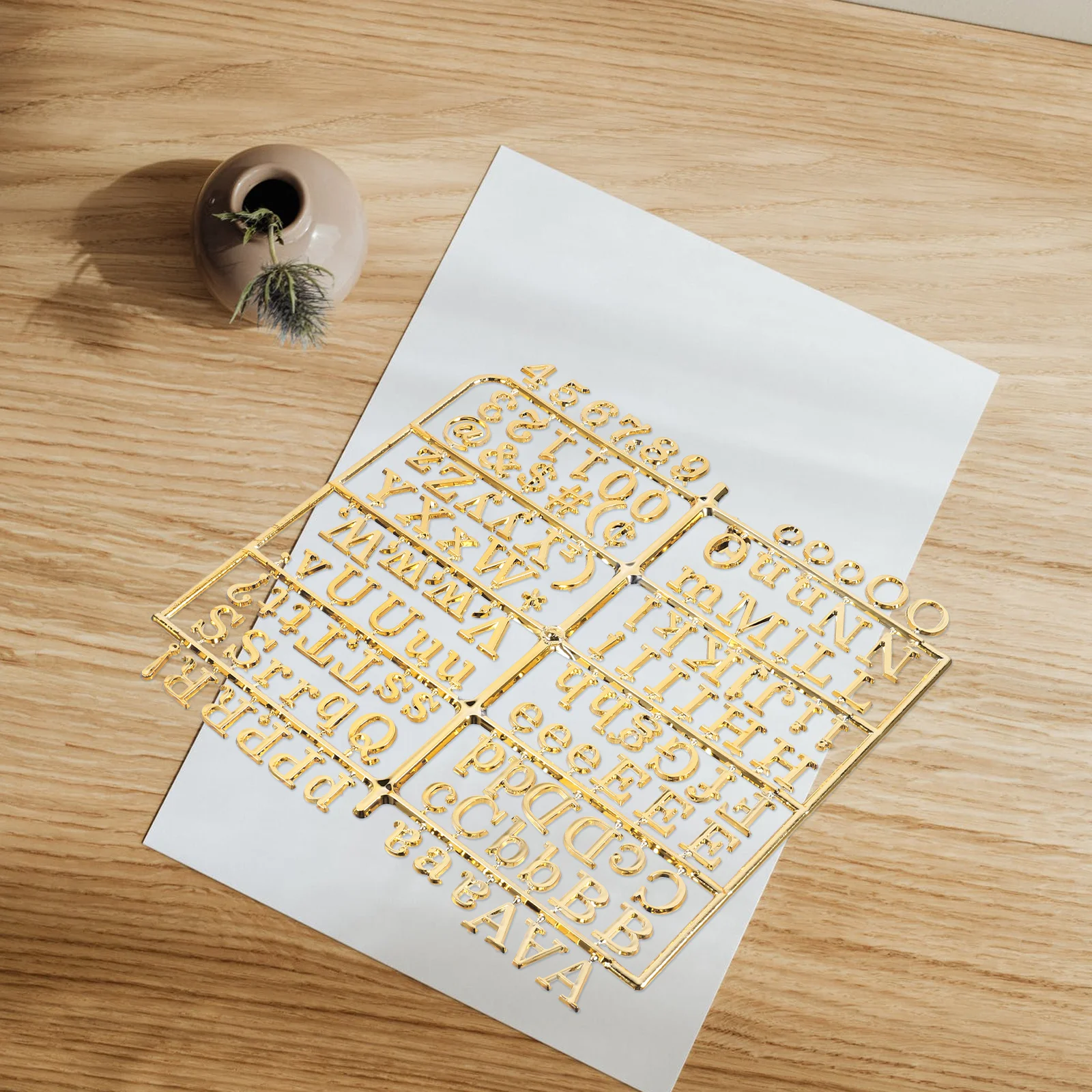 3Pcs Letterboard Letters Plastic Colorful Accessories for Felt Letter Message Board Home Office Cafe Signs