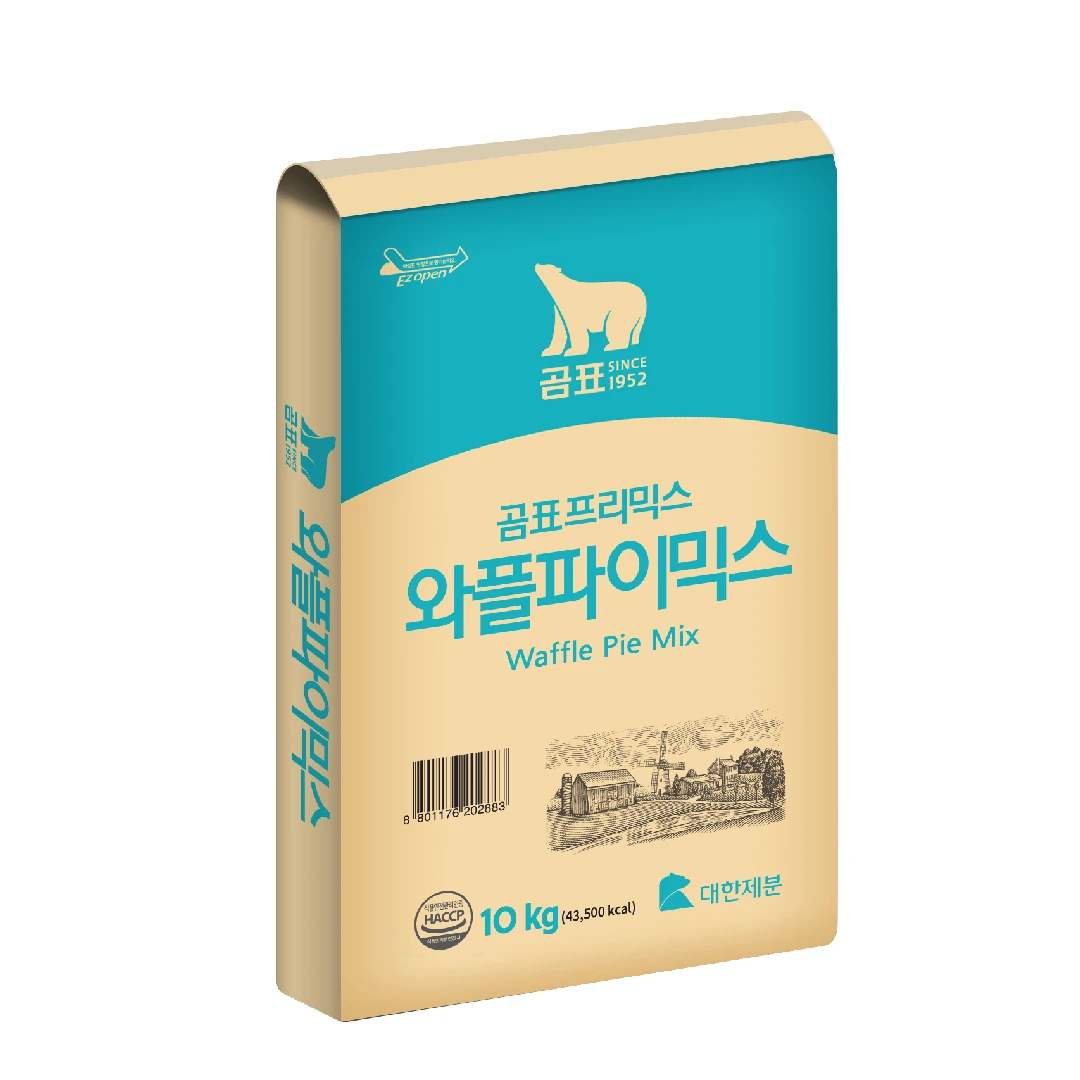 طاولة دب مختلطة من واوا بي ، قالب رسمي كوري ، 10 *