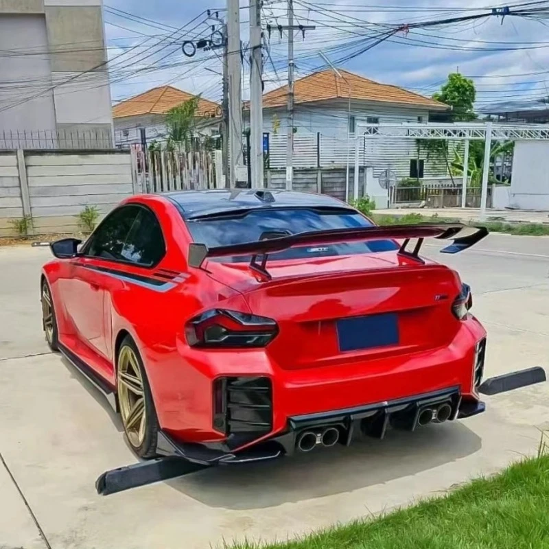 

Car Accessories For 2 Series M2 G87 Dry Carbon Fiber Rear Spoiler Wing Body Part Accessory