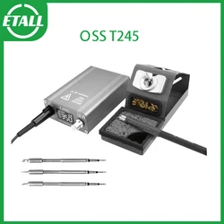 OSS T245 Electric Soldering Station Lead Free 2S Rapid Heating Welding Iron Kit With C245 Tips For Phone Motherboard Chip Repair